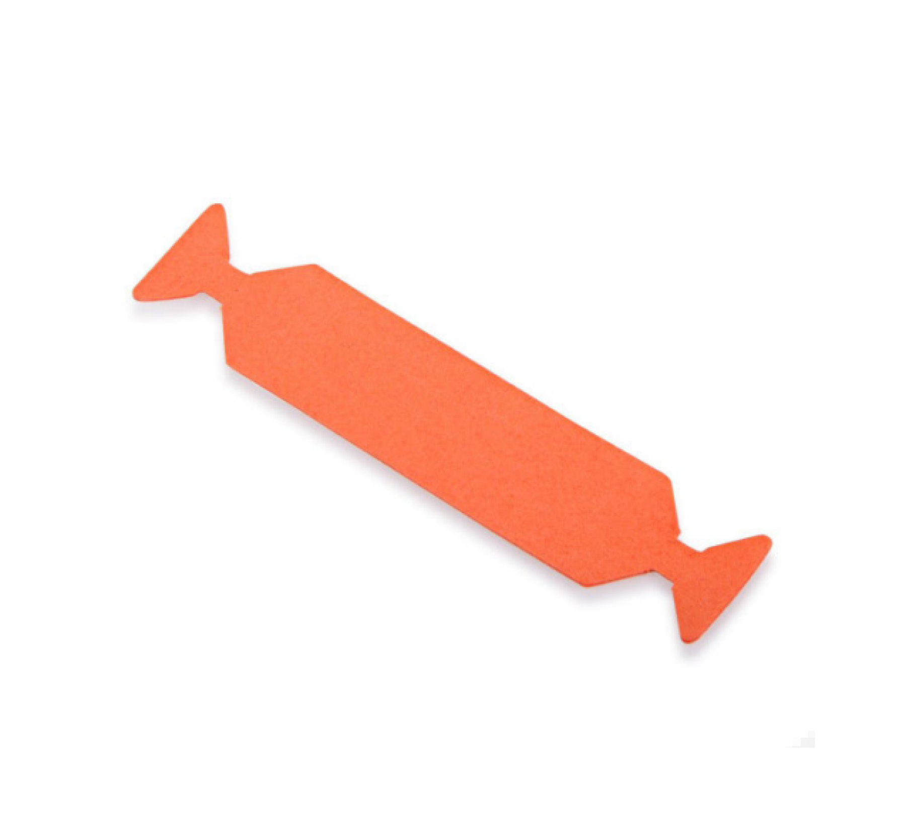 Orange Suede Felt Wings 10 pcs/pack
