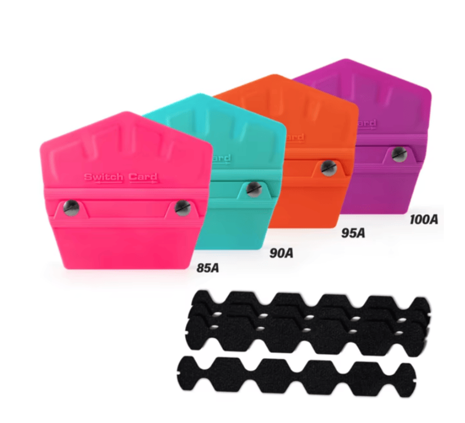 Vinyl Wrap Squeegees with Felt – Set of 4 pcs