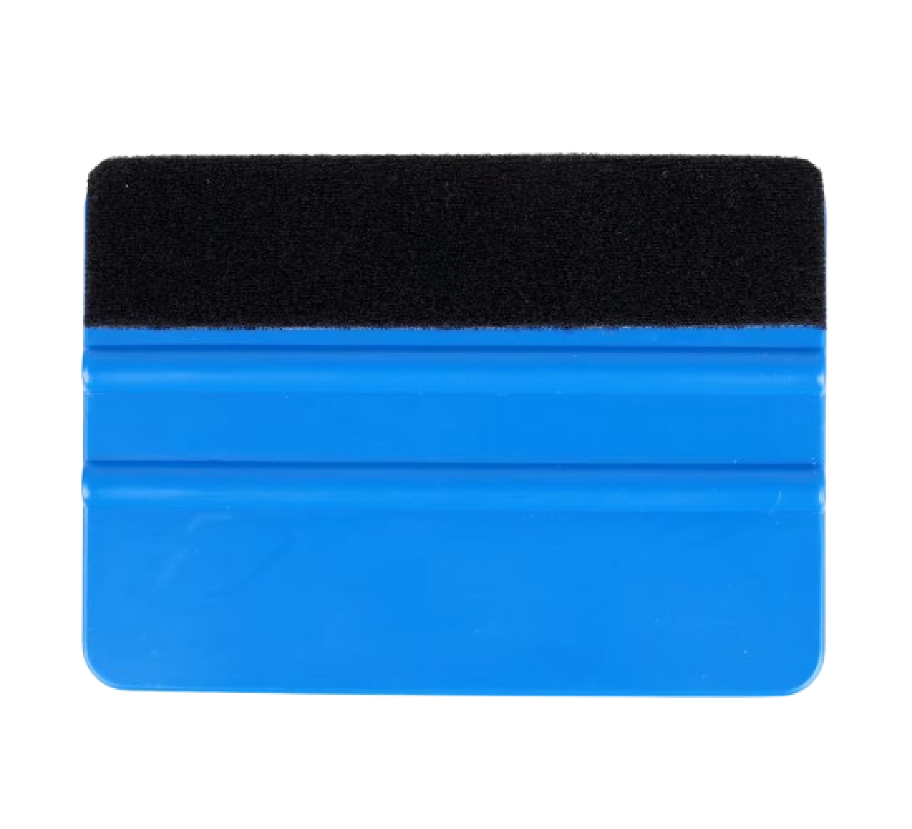 Vinyl Wrapping Squeegee with Felt Blue