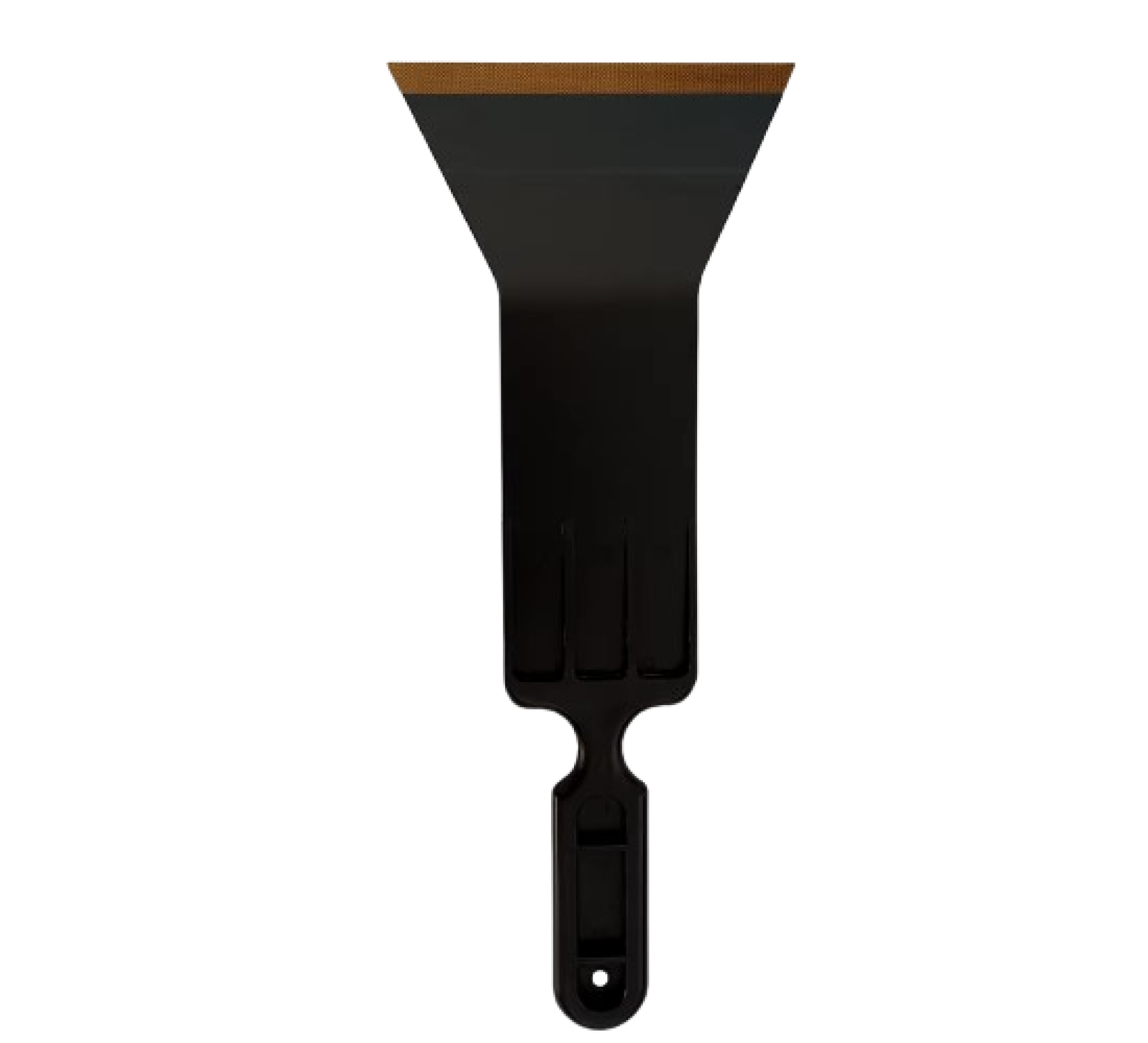 Black Rubber Window Tinting Squeegee with Teflon Felt