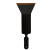 Black Rubber Window Tinting Squeegee with Teflon Felt
